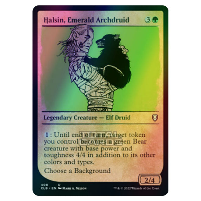 halsin mtg card 5x Halsin Collection Baldur's Gate Official MTG Cards