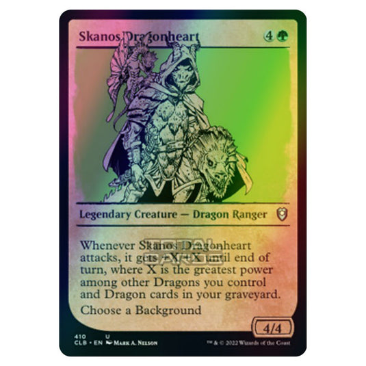 Magic The Gathering - Commander Legends - Battle for Baldur's Gate - Skanos Dragonheart - 410/361 (Foil)