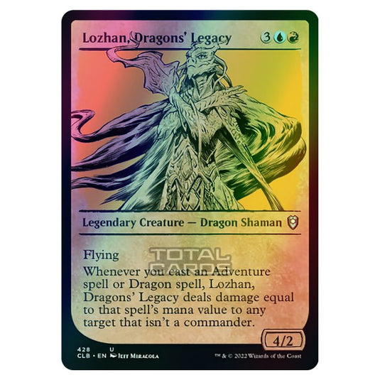 Magic The Gathering - Commander Legends - Battle for Baldur's Gate - Lozhan, Dragons' Legacy - 428/361 (Foil)