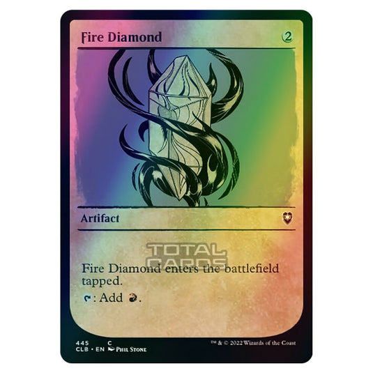 Magic The Gathering - Commander Legends - Battle for Baldur's Gate - Fire Diamond - 445/361 (Foil)