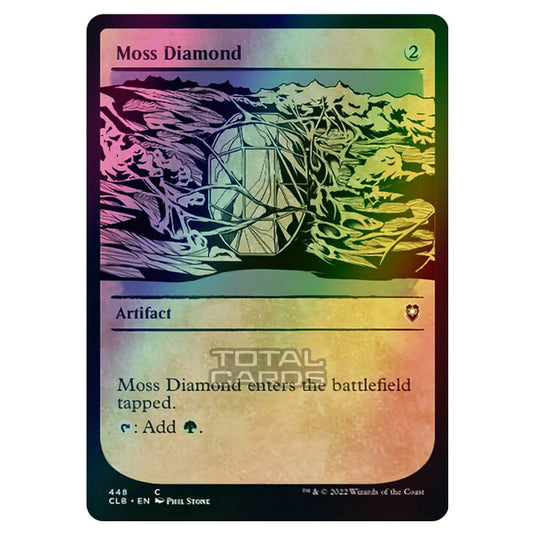 Magic The Gathering - Commander Legends - Battle for Baldur's Gate - Moss Diamond - 448/361 (Foil)