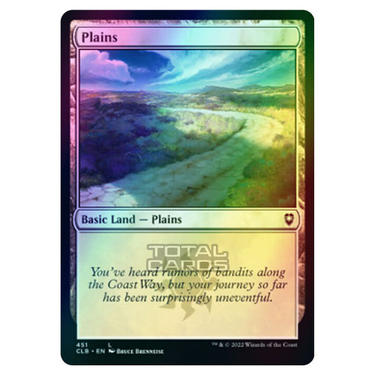 Magic The Gathering - Commander Legends - Battle for Baldur's Gate - Plains - 451/361 (Foil)