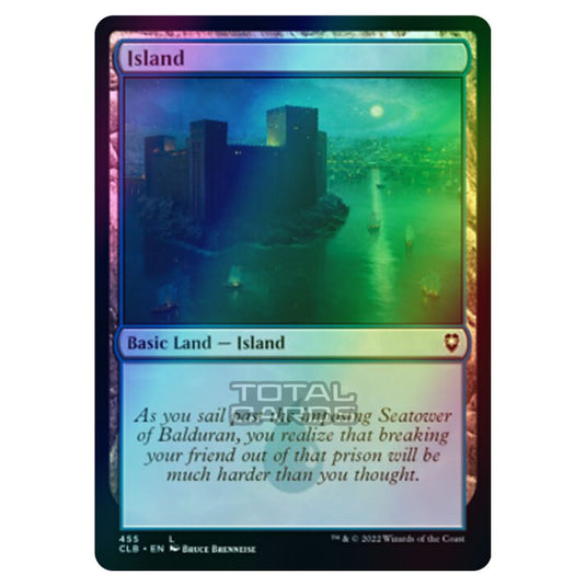 Magic The Gathering - Commander Legends - Battle for Baldur's Gate - Island - 455/361 (Foil)