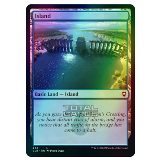 Magic The Gathering - Commander Legends - Battle for Baldur's Gate - Island - 456/361 (Foil)