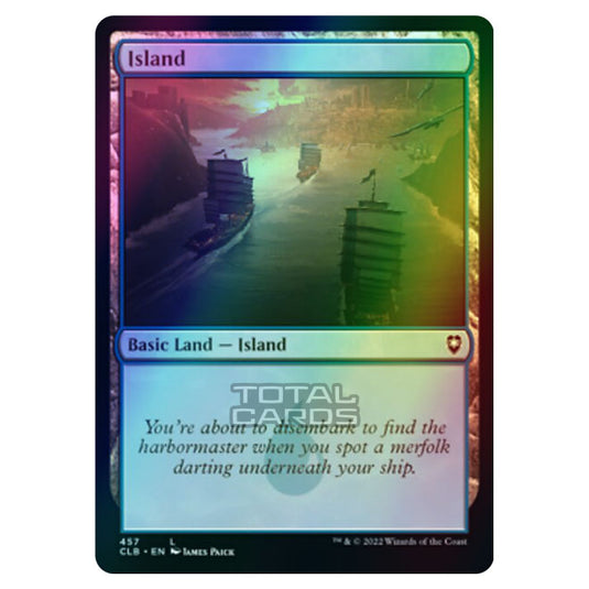 Magic The Gathering - Commander Legends - Battle for Baldur's Gate - Island - 457/361 (Foil)