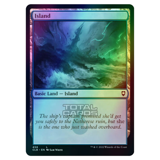 Magic The Gathering - Commander Legends - Battle for Baldur's Gate - Island - 458/361 (Foil)