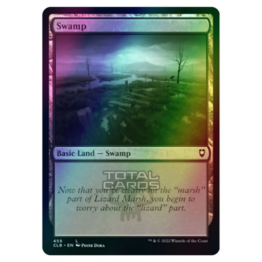 Magic The Gathering - Commander Legends - Battle for Baldur's Gate - Swamp - 459/361 (Foil)