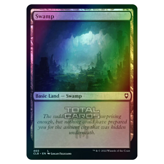 Magic The Gathering - Commander Legends - Battle for Baldur's Gate - Swamp - 460/361 (Foil)
