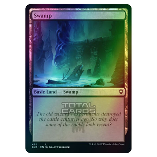 Magic The Gathering - Commander Legends - Battle for Baldur's Gate - Swamp - 461/361 (Foil)
