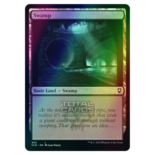 Magic The Gathering - Commander Legends - Battle for Baldur's Gate - Swamp - 462/361 (Foil)