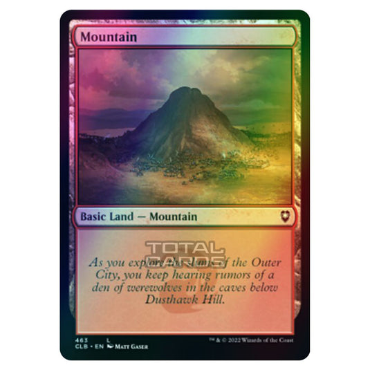 Magic The Gathering - Commander Legends - Battle for Baldur's Gate - Mountain - 463/361 (Foil)