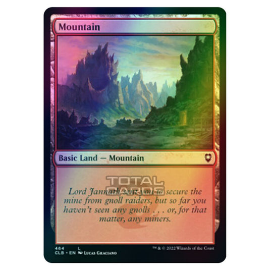 Magic The Gathering - Commander Legends - Battle for Baldur's Gate - Mountain - 464/361 (Foil)
