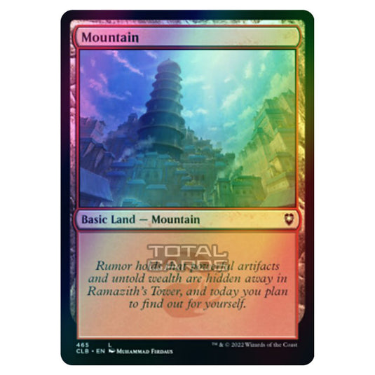 Magic The Gathering - Commander Legends - Battle for Baldur's Gate - Mountain - 465/361 (Foil)