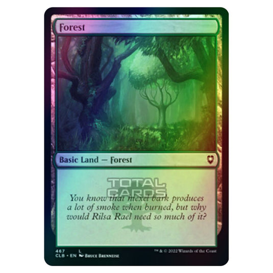 Magic The Gathering - Commander Legends - Battle for Baldur's Gate - Forest - 467/361 (Foil)