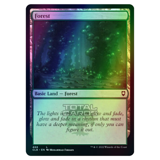 Magic The Gathering - Commander Legends - Battle for Baldur's Gate - Forest - 468/361 (Foil)