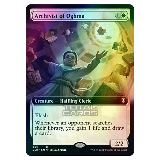 Magic The Gathering - Commander Legends - Battle for Baldur's Gate - Archivist of Oghma - 553/361 (Foil)