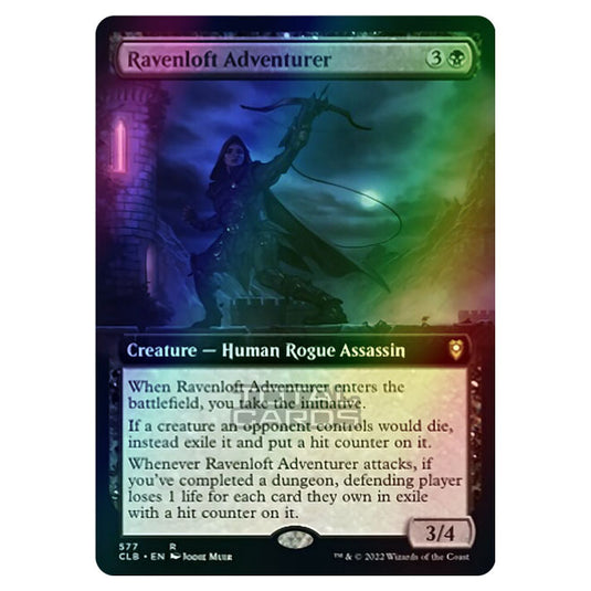 Magic The Gathering - Commander Legends - Battle for Baldur's Gate - Ravenloft Adventurer - 577/361 (Foil)