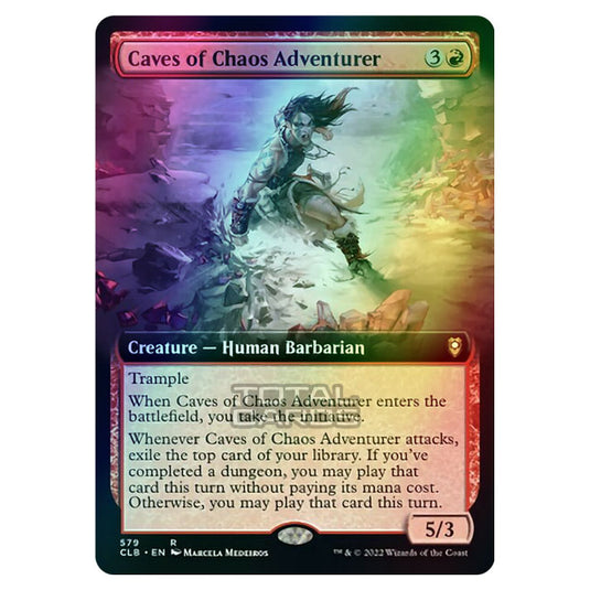 Magic The Gathering - Commander Legends - Battle for Baldur's Gate - Caves of Chaos Adventurer - 579/361 (Foil)