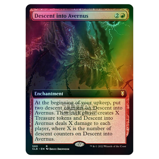 Magic The Gathering - Commander Legends - Battle for Baldur's Gate - Descent into Avernus - 580/361 (Foil)