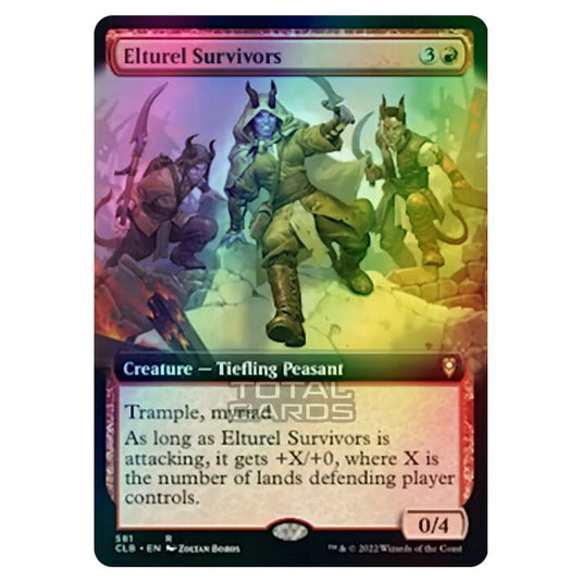 Magic The Gathering - Commander Legends - Battle for Baldur's Gate - Elturel Survivors - 581/361 (Foil)