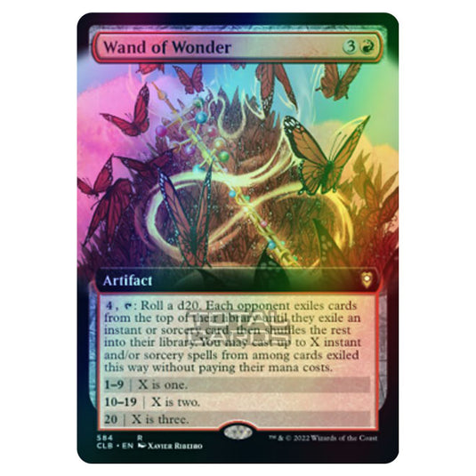 Magic The Gathering - Commander Legends - Battle for Baldur's Gate - Wand of Wonder - 584/361 (Foil)