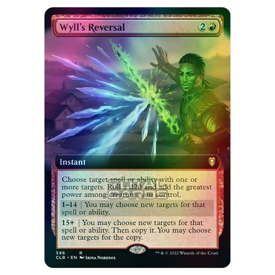 Magic The Gathering - Commander Legends - Battle for Baldur's Gate - Wyll's Reversal - 586/361 (Foil)