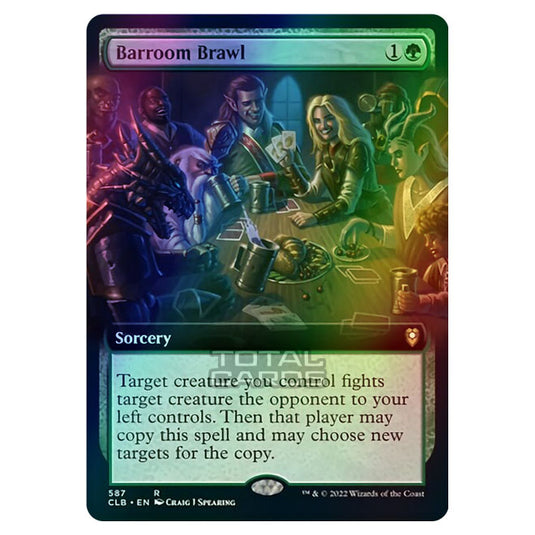 Magic The Gathering - Commander Legends - Battle for Baldur's Gate - Barroom Brawl - 587/361 (Foil)