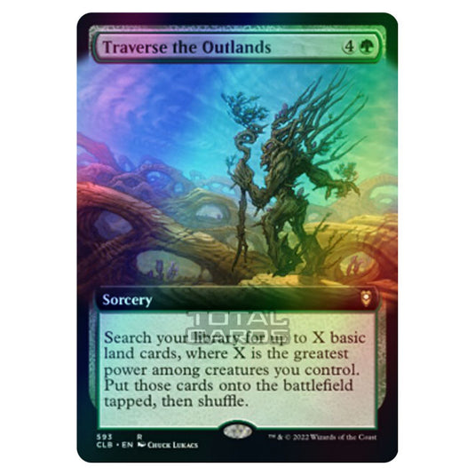 Magic The Gathering - Commander Legends - Battle for Baldur's Gate - Traverse the Outlands - 593/361 (Foil)