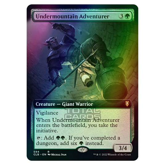 Magic The Gathering - Commander Legends - Battle for Baldur's Gate - Undermountain Adventurer - 594/361 (Foil)