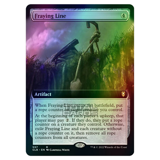 Magic The Gathering - Commander Legends - Battle for Baldur's Gate - Fraying Line - 597/361 (Foil)
