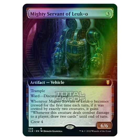 Magic The Gathering - Commander Legends - Battle for Baldur's Gate - Mighty Servant of Leuk-o - 598/361 (Foil)