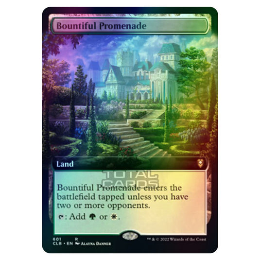Magic The Gathering - Commander Legends - Battle for Baldur's Gate - Bountiful Promenade - 601/361 (Foil)