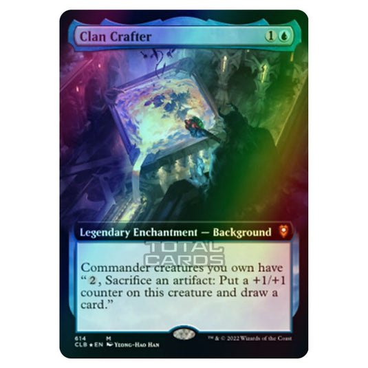 Magic The Gathering - Commander Legends - Battle for Baldur's Gate - Clan Crafter - 614/361 (Foil)
