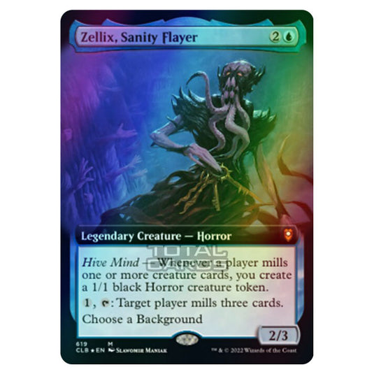 Magic The Gathering - Commander Legends - Battle for Baldur's Gate - Zellix, Sanity Flayer - 619/361 (Foil)
