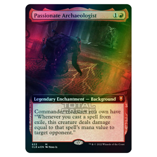 Magic The Gathering - Commander Legends - Battle for Baldur's Gate - Passionate Archaeologist - 633/361 (Foil)