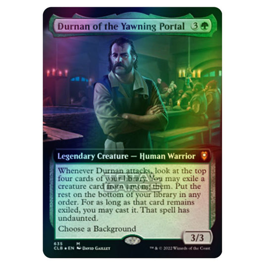 Magic The Gathering - Commander Legends - Battle for Baldur's Gate - Durnan of the Yawning Portal - 635/361 (Foil)