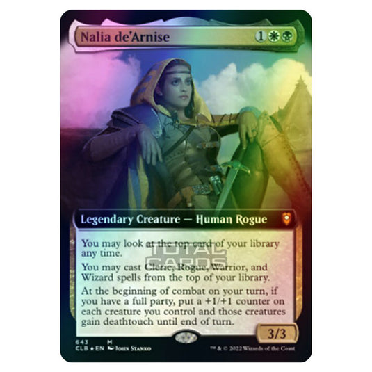 Magic The Gathering - Commander Legends - Battle for Baldur's Gate - Nalia de'Arnise - 643/361 (Foil)