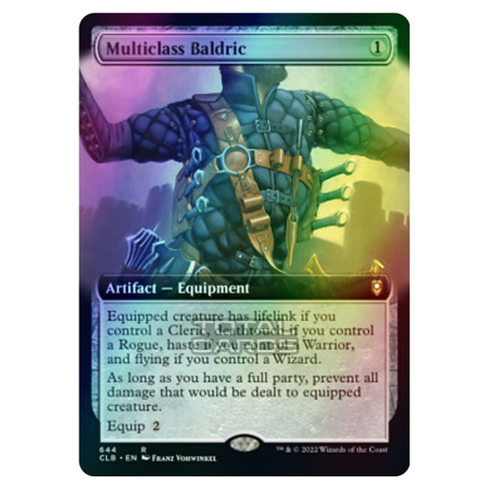 Magic The Gathering - Commander Legends - Battle for Baldur's Gate - Multiclass Baldric - 644/361 (Foil)