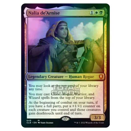 Magic The Gathering - Commander Legends - Battle for Baldur's Gate - Nalia de'Arnise - 649/361 (Foil)
