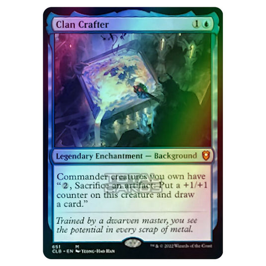 Magic The Gathering - Commander Legends - Battle for Baldur's Gate - Clan Crafter - 651/361 (Foil)