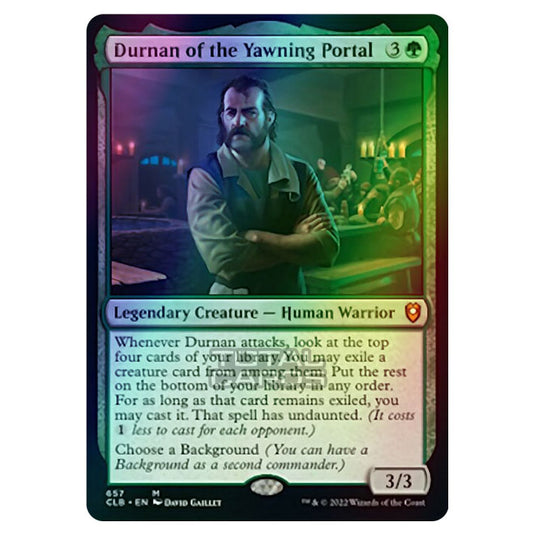 Magic The Gathering - Commander Legends - Battle for Baldur's Gate - Durnan of the Yawning Portal - 657/361 (Foil)