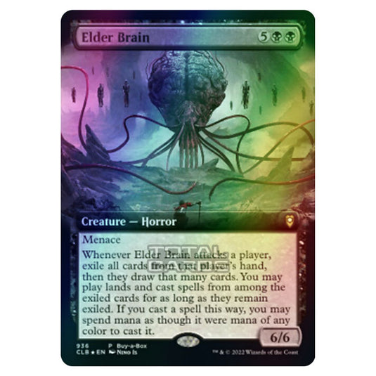 Magic The Gathering - Commander Legends - Battle for Baldur's Gate - Elder Brain - 936/361 (Foil)