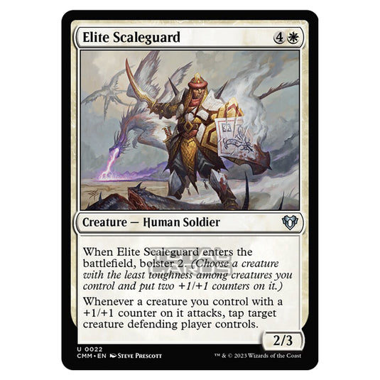Magic The Gathering - Commander Masters - Elite Scaleguard - 0022