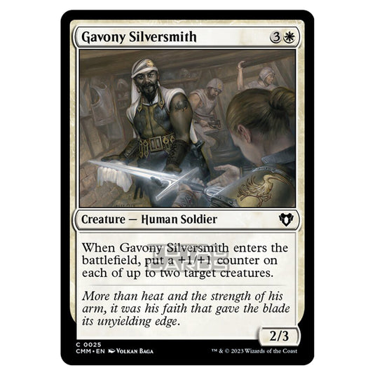 Magic The Gathering - Commander Masters - Gavony Silversmith - 0025
