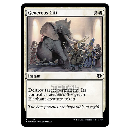 Magic The Gathering - Commander Masters - Generous Gift - 0026