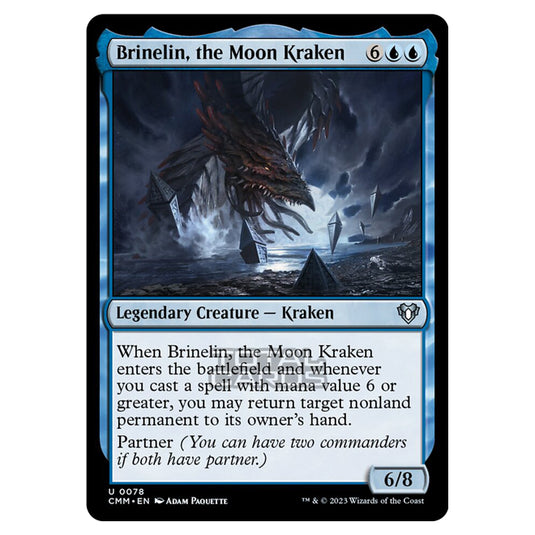 Magic The Gathering - Commander Masters - Brinelin, the Moon Kraken - 0078