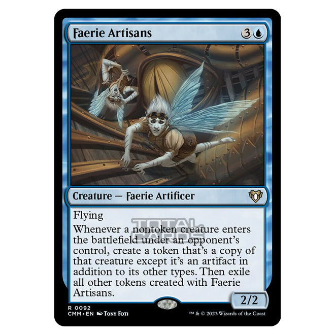 Magic The Gathering - Commander Masters - Faerie Artisans - 0092 Magic The Gathering - Commander Masters - Faerie Artisans - 0092