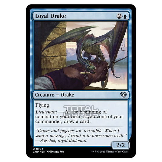 Magic The Gathering - Commander Masters - Loyal Drake - 0104