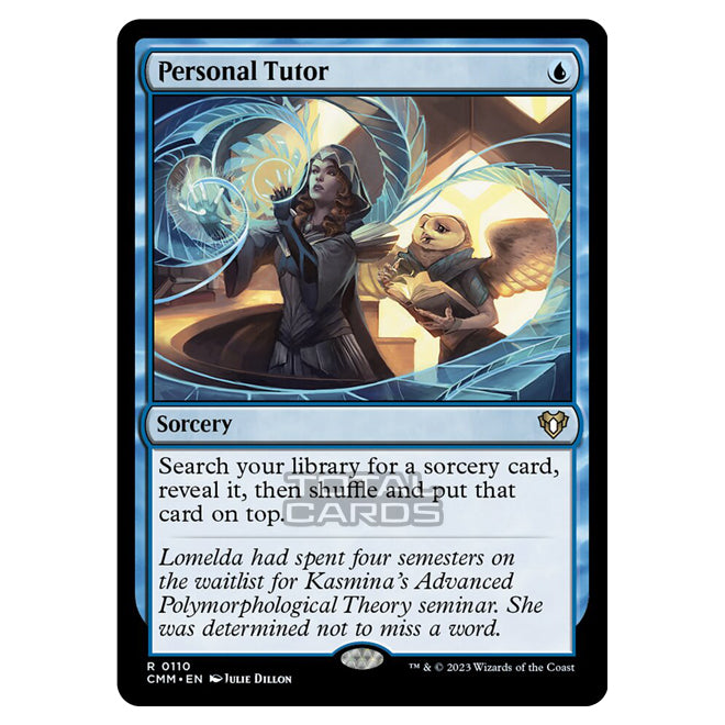 Magic The Gathering - Commander Masters - Personal Tutor - 0110 Magic The Gathering - Commander Masters - Personal Tutor - 0110
