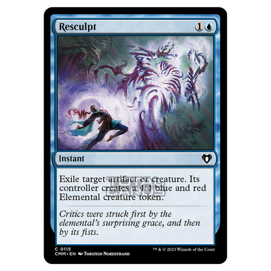 Magic The Gathering - Commander Masters - Resculpt - 0115